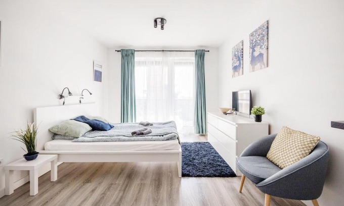 Obuda Apartment | Modern Riverside Studio with Free Parking