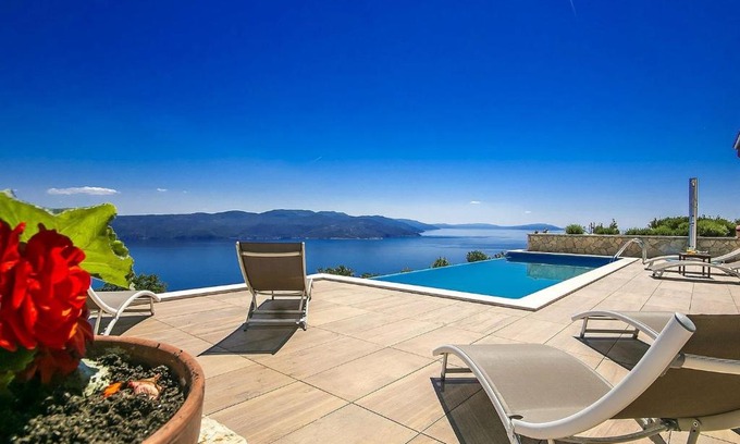 Zagore Villa | Modern Sea View Villa with Infinity Pool in Brsec