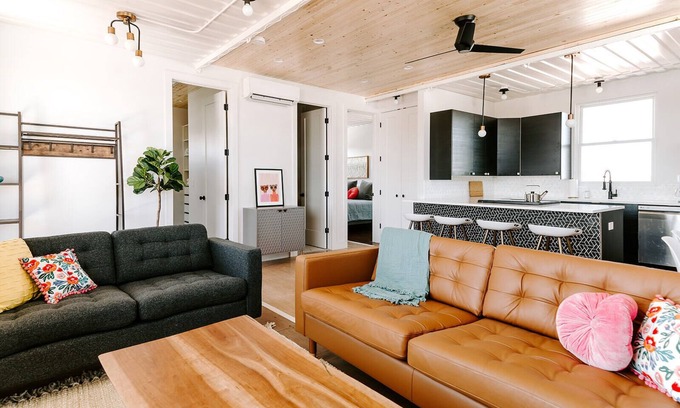 Chaffee Park Apartment | Modern Shipping Container Guest House w/City Views