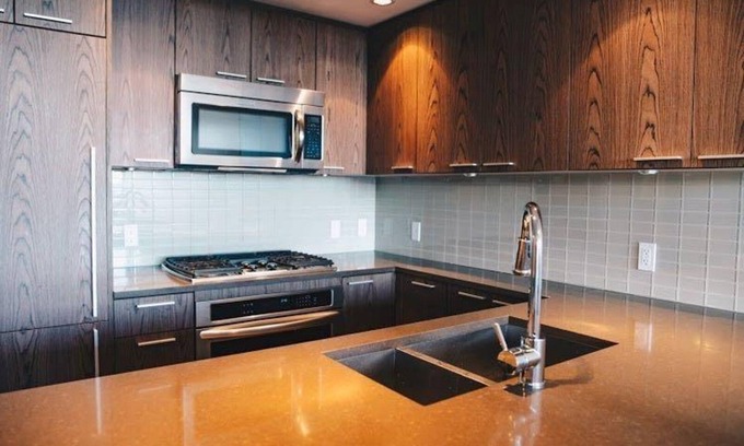 Coquitlam Condo | Modern spacious 1 bedroom with city view