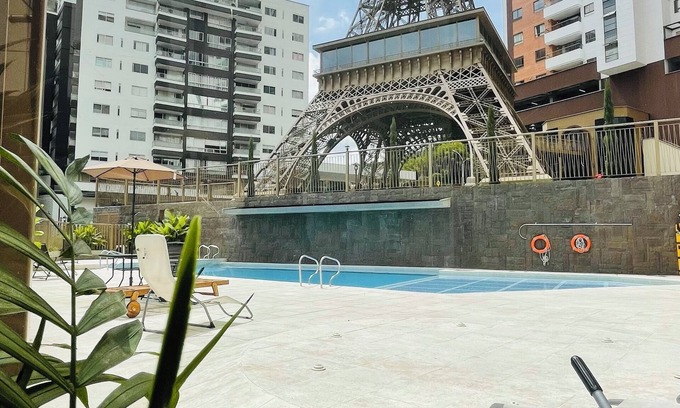 Sabaneta Apartment | Modern Spacious 3-bedroom apartment with fitness room, WiFi in charming Sabaneta