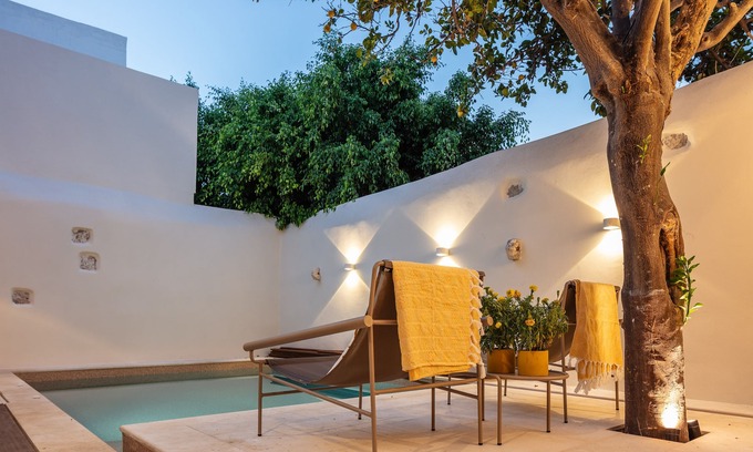 Old Town Rethymnon Villa | Modern Stone Villa Lemonia w/(heated-hot tub)pool/Steam room, Old City, Rethymno