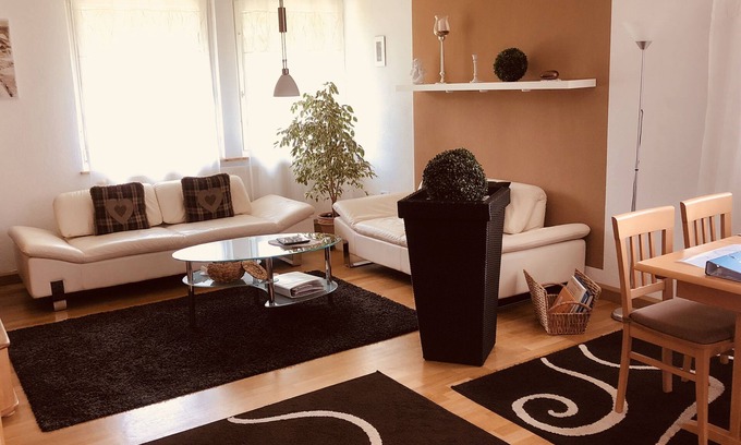 Marktredwitz Apartment | Modern, sunny 4* apartment with south-facing terrace in the Fichtelgebirge