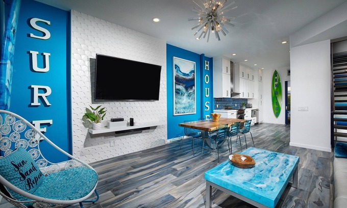 East Village House | Modern Surf Themed Home - Heart of Gaslamp