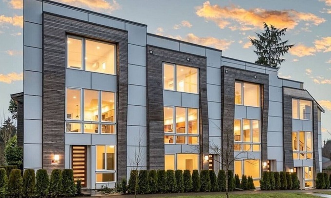 West Seattle House | Modern Townhome w/ Rooftop Deck