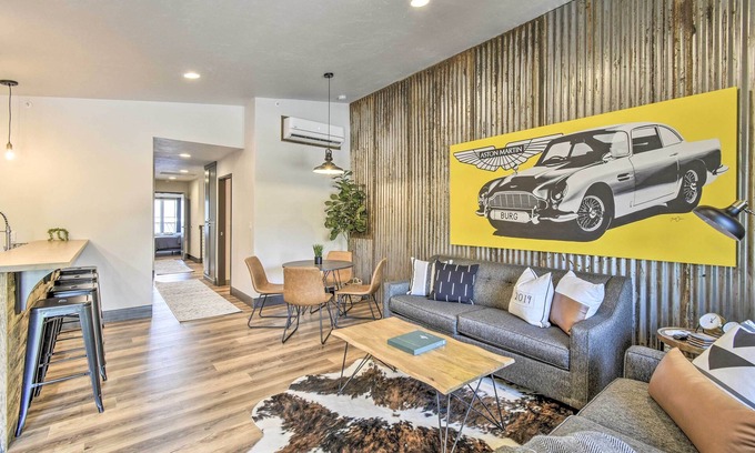Elkhart Lake House | Modern Townhome w/Deck - 1/2 Mi to Elkhart Lake!