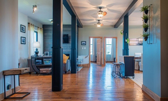 Portsmouth Apartment | Modern, upscale loft located in Portsmouth, Ohio.