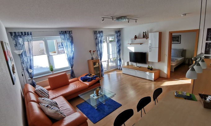 Steisslingen Apartment | Modern vacation apartment in a quiet location, approx. 8 km from Lake Constance