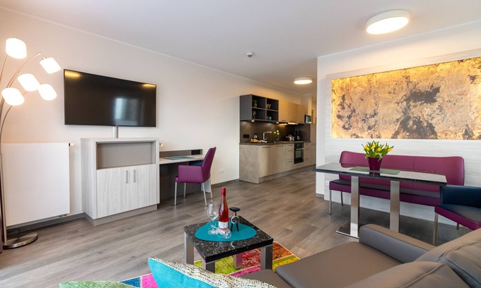 Ibbenbueren Apartment | Modern vacation apartment with balcony in Ibbenbüren