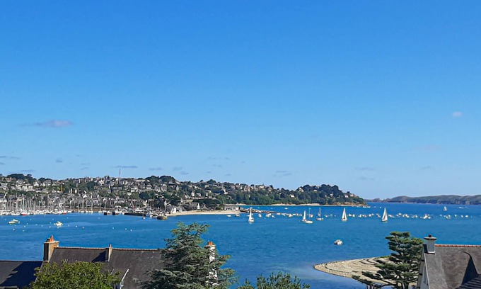 Louannec House | Modern villa with beautiful sea view of Perros-Guirec harbor and Tomé Island