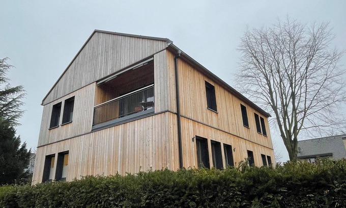 Wettringen Apartment | Modern wooden vacation apartment in Wettringen | Münsterland | 1-6 persons