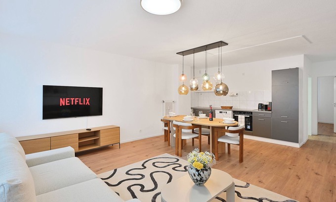 Elberfeld-Mitte Apartment | Moderne und Großzügige 2-zimmer-wohnung im Zentrum von Wuppertal