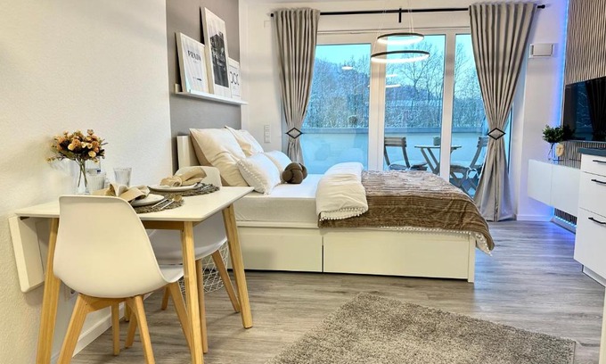 Hessental Apartment | Modernes Apartment inkl. TG-Stellplatz in der Nähe zum Bahnhof - YUKA Apartments