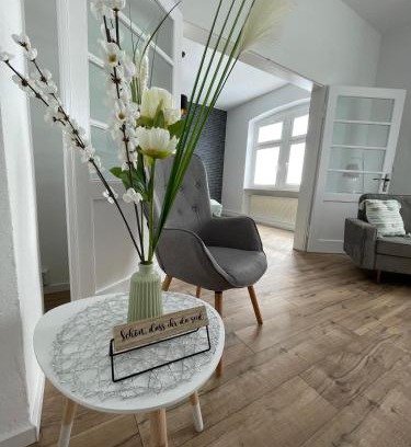 Meuselwitz House | Modernes, großes City Appartement 95 qm