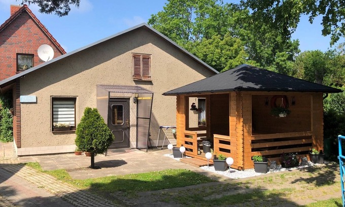 Wiek House | modernized cottage in Wiek Rügen quiet with covered pavilion