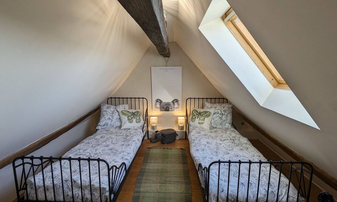 Saint-Firmin-sur-Loire Cottage | Modular cottages between Loire and Sologne with garden and BBQ