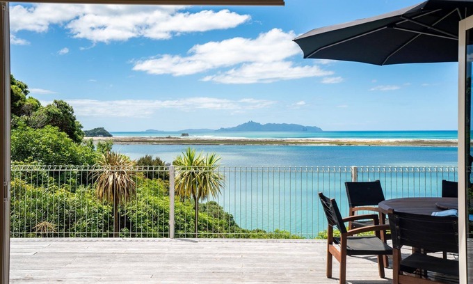 Mangawhai Heads House | Moir Point Magic - 3 bedroom cottage in secluded bush setting with stunning estuary ocean views