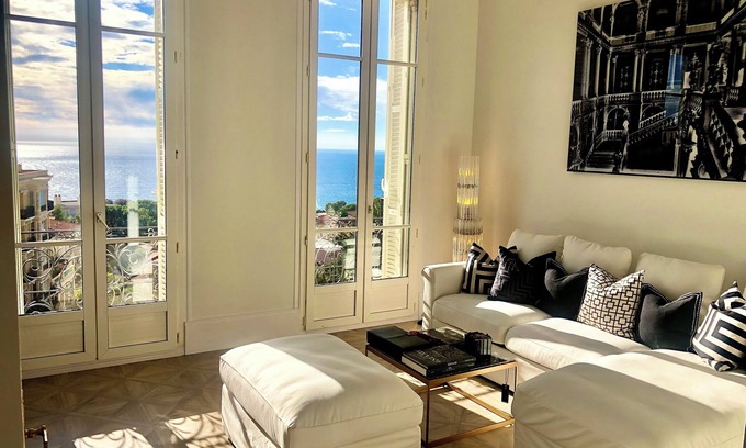 Cap d'Ail Apartment | Monaco Luxury Appartement panoramic seaview