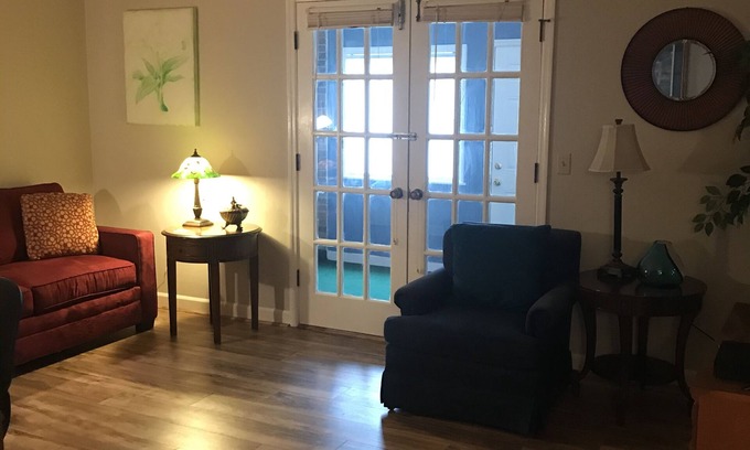 Woodfield Condo | Monica’s Hideaway Creekside @ Huntington