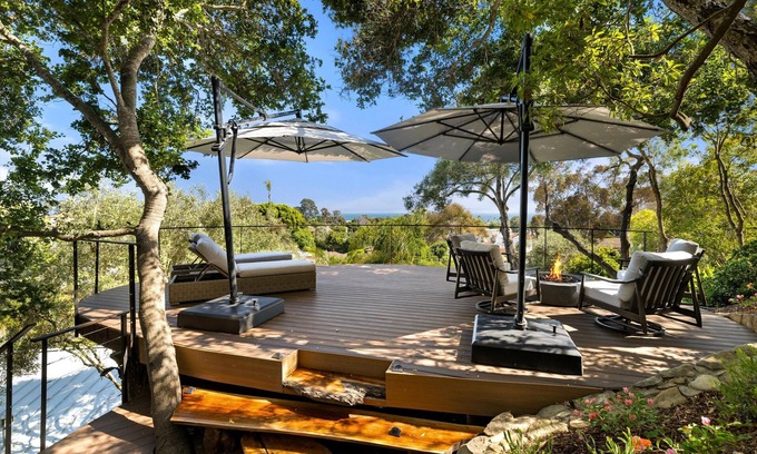 Coast Village House | Montecito Treehouse-a unique property with beautiful ocean views!