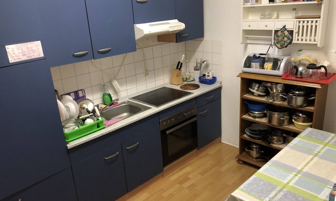 Krampfervorstadt Apartment | "Monteur Domizil Erfurt" double room 301