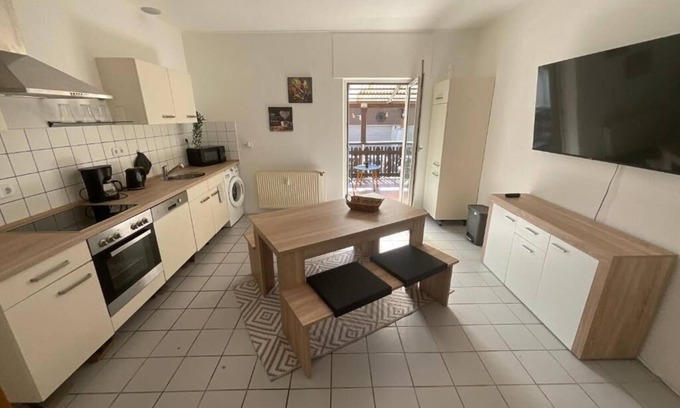 Disteln Apartment | Monteurwohnung Herten Wohnglück