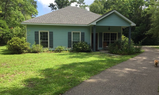 Abita Springs House | Monthly Rental Abita Bungulow 3 br house