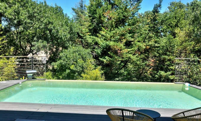 Grabels House | Montpellier: contemporary house with pool