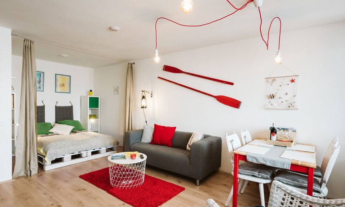 Bodensdorf Apartment | MOOKI Beach Apartment with own beach