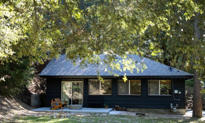 Crestline Cabin | Moon Haus . chic. cozy - entire house with yard nestled in the mountains.