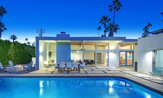 Twin Palms House | Moonrise Kingdom - Stunning South Palm Springs mountain views