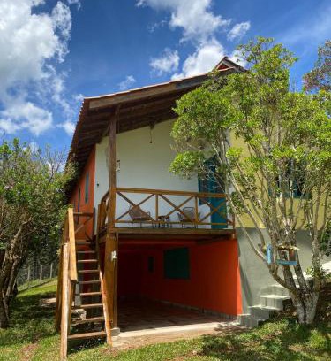 Paraisopolis House | Morada na Serra chalé com hidromassagem, deck, churrasqueira