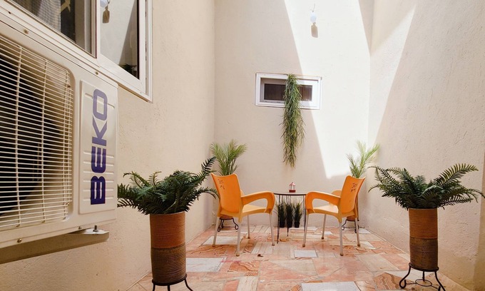 Madina House | Moroccan Tile House in Estate by American House Accra