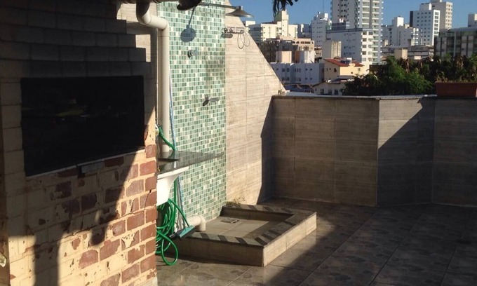 Praia do Morro Apartment | Morro beach coverage, air cond, barbecue 2 parking spaces