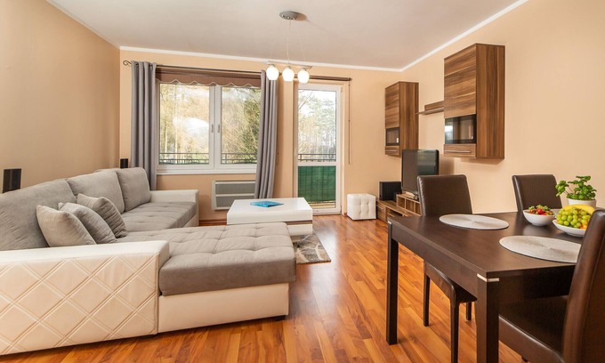 Miedzyzdroje Apartment | Morskie Oko Apartment C20 | 1 bedroom | Parking