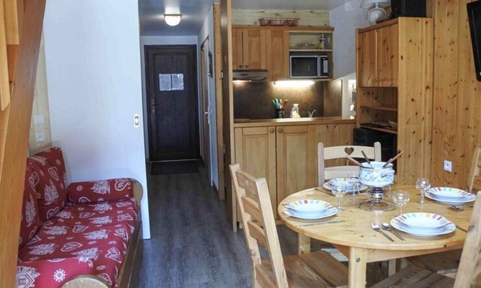 Morzine Apartment | Morzine: Studio 6 pers, mezzanine, terrace, parking, center, WIFI