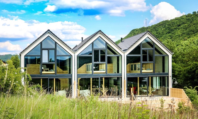 Pommern House | Mosel Chalet "Berg" - up to 4 pers. - Design vacation home with fantastic terrace