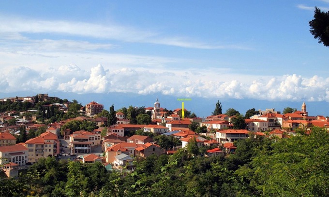 Sighnaghi Apartment | Most beautiful place in the world! You can see best panorama and lovley people