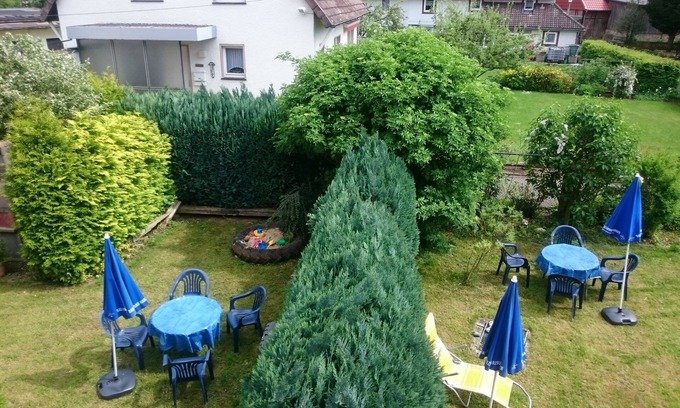 Langelsheim Apartment | Motorcycle board for 2 guests