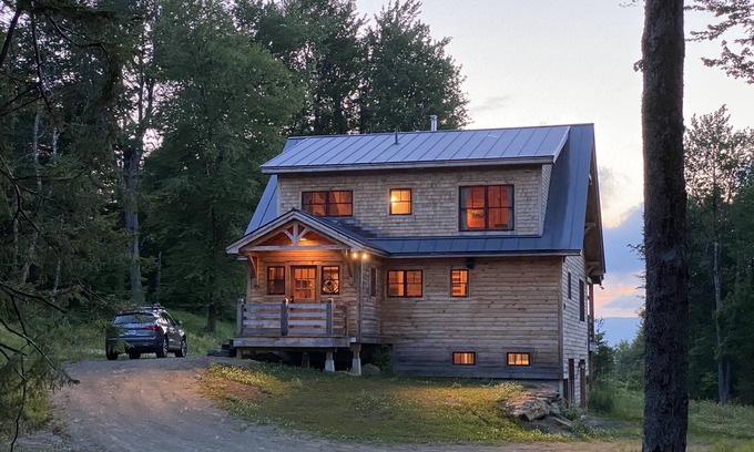 Wilmington House | Mount Snow Post and Beam House