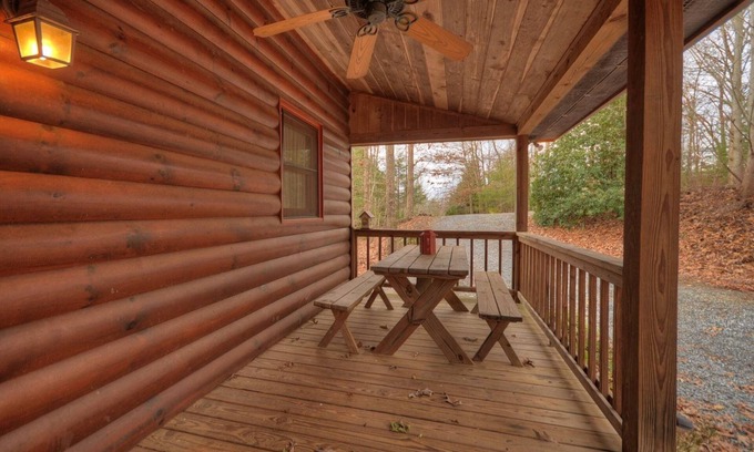 My Mountain Cabin | MOUNTAIN CABIN PRIVATE ENTRY SUITE + FIRE PIT+KITCHENETTE+WD+BLUE RIDGE 10min