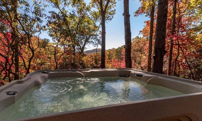 Hendersonville House | Mountain Cabin w/Hot Tub, Fire Pit & Wifi