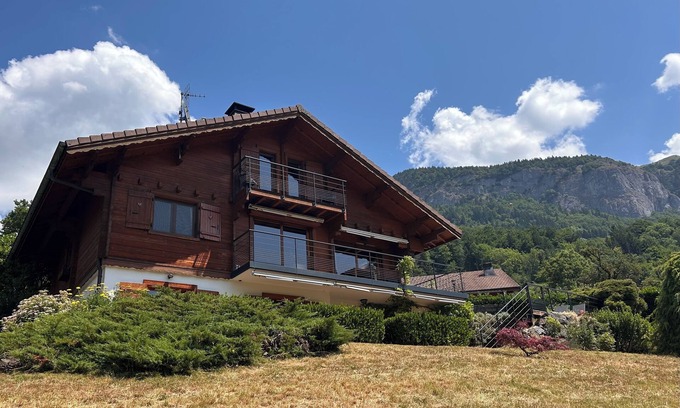 Mieussy Ski Chalet | Mountain chalet with pool & stunning views, close to skiing & summer activities.