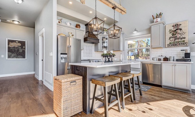 Spring Valley House | Mountain Dream, New Modern Home with Hot Tub and Spectacular Views