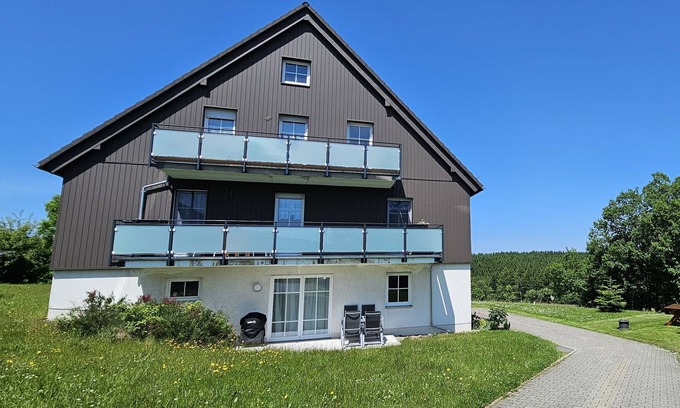 Altenberg Apartment | Mountain idyll -renovated and high quality with solid wood bed at comfort height