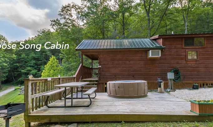 Topton Cabin | Mountain Serenity & Close To Hiking, Rafting, Fishing And Kayaking. "Moose Song"