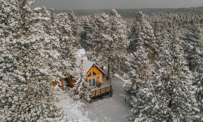 Spring Valley Cabin | Mountain Timber A-Frame ✦ Deck, Hot Tub, BBQ & More