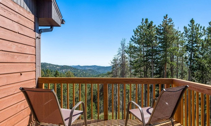 Evergreen Cabin | Mountain View Apartment Near Downtown & Trails