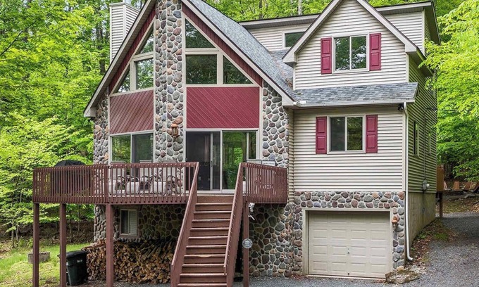Locust Lake Village House | Mountain View Chalet | Hot tub, fire pit, hiking
