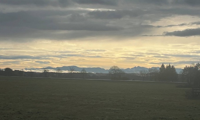 Marktoberdorf Apartment | Mountain view from the foothills of the Alps cozy vacation apartment in the Ostallgäu